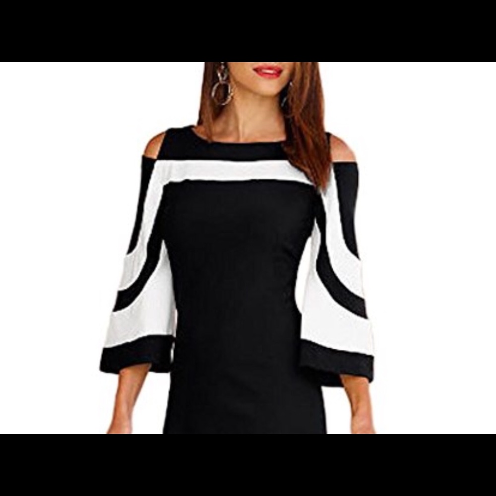 Queenie Visconti Cold  Shoulder Blouse
